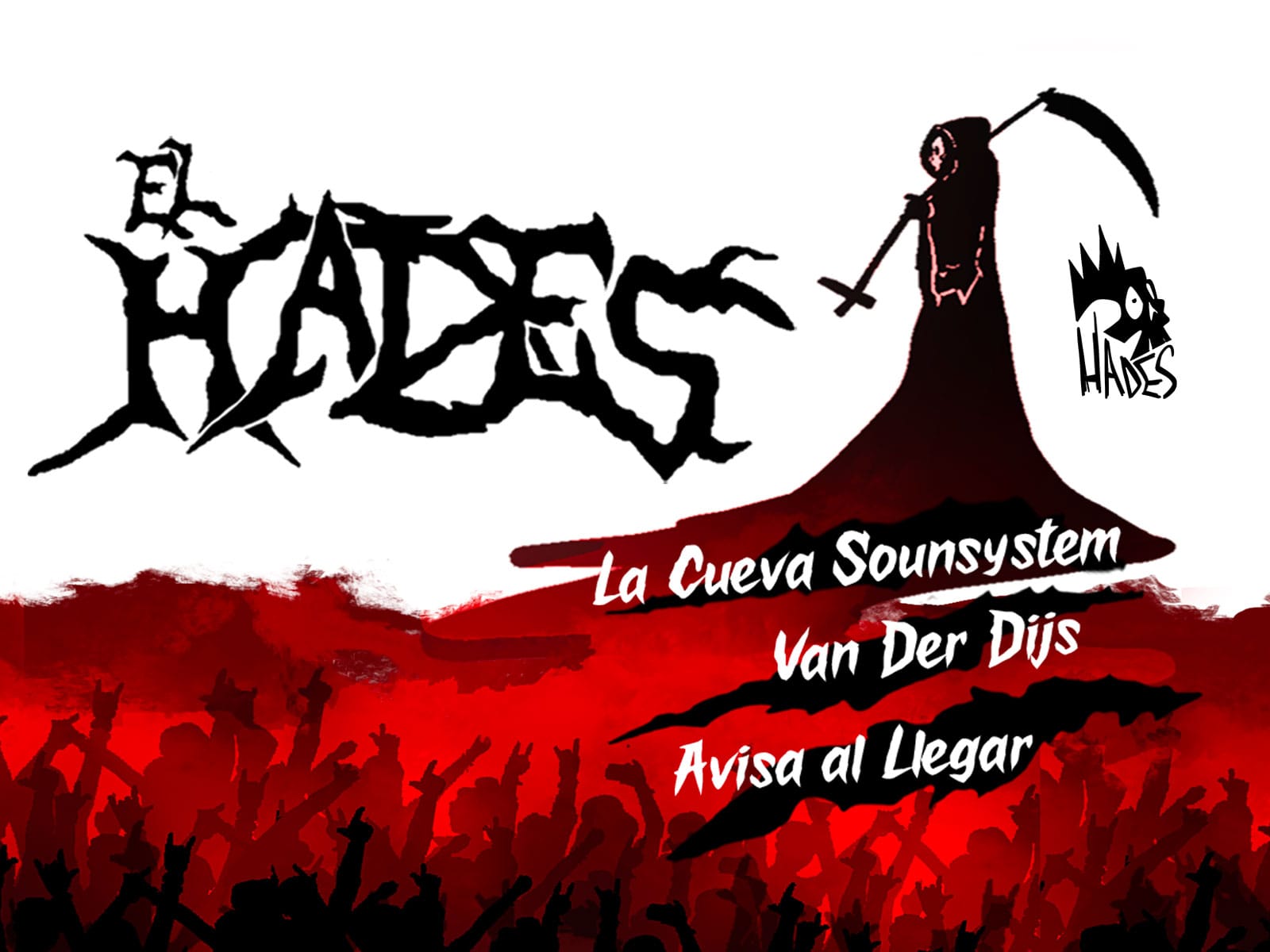 CCAM | El Hades: La Cueva Soundsystem - Van Der Dijs - Avisa al llegar